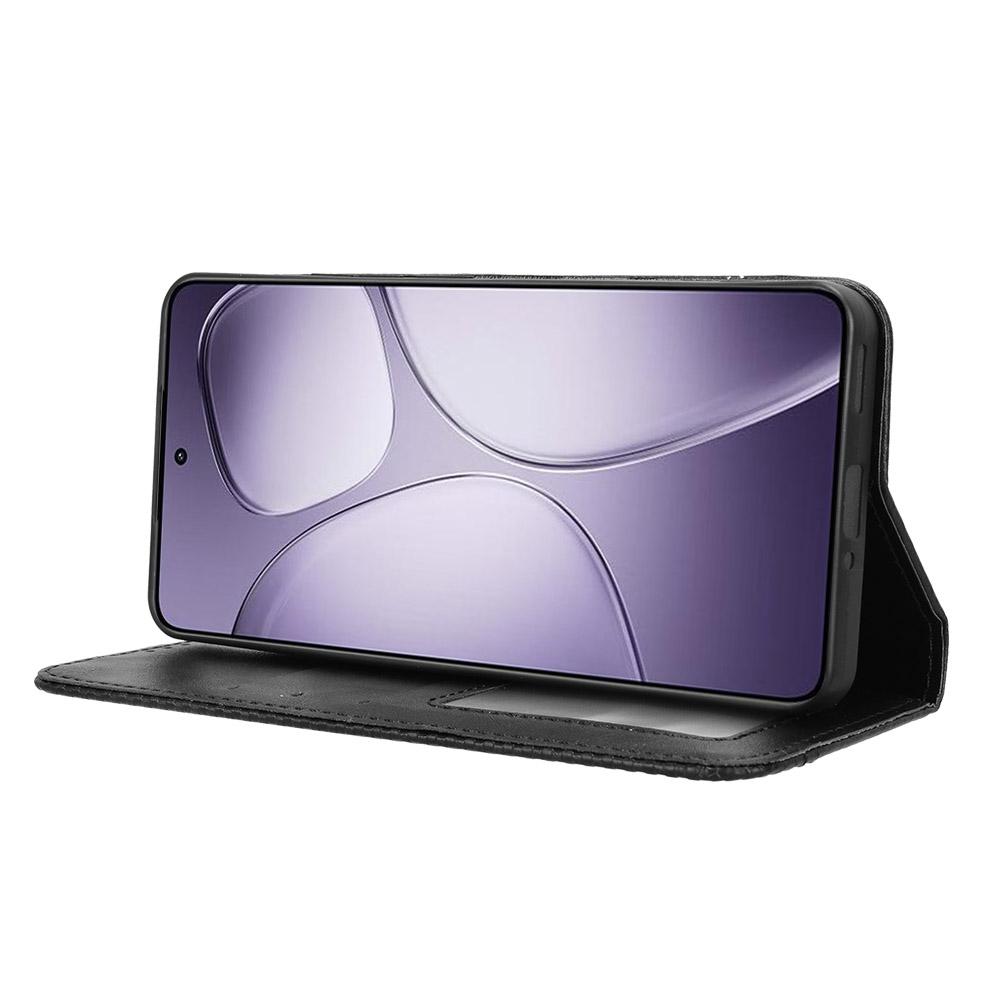 For Xiaomi Redmi K70 Ultra Cell Phone Case Retro PU Leather Wallet Phone Stand Cover