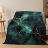 Luxuriöse Marmor Bunte Gold Schwarz Flanell Decke Weiche Warme Decke Überwurfdecke für Schlafzimmer Wohnzimmer Bett Reisen Picknick