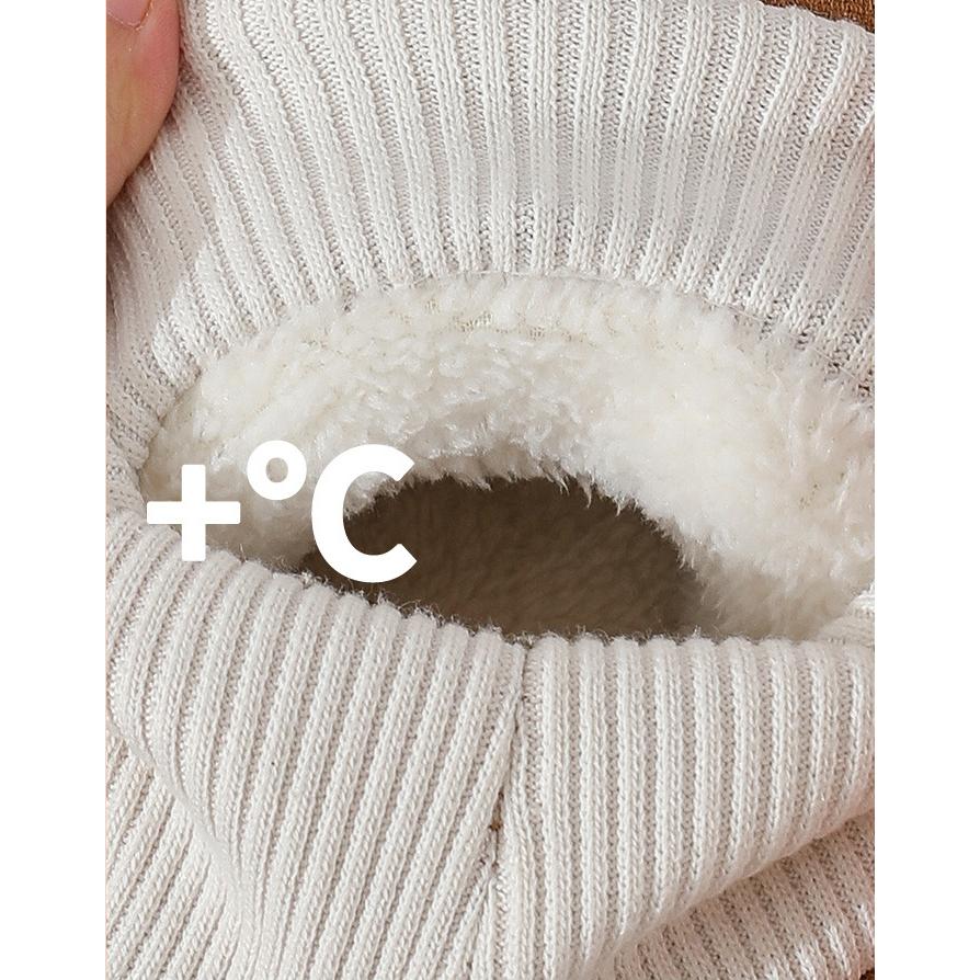 Høst og Vinter Plysj Ankelstøvletter Dame Casual Dame Tøfler Hjem Fluffy Dame Sko Innendørs Fuzzy Pels Snøstøvletter