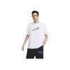 Logo Minimalist Breathable Fashion Pullover Short Sleeve T-Shirt Men Tops White FZ8076100