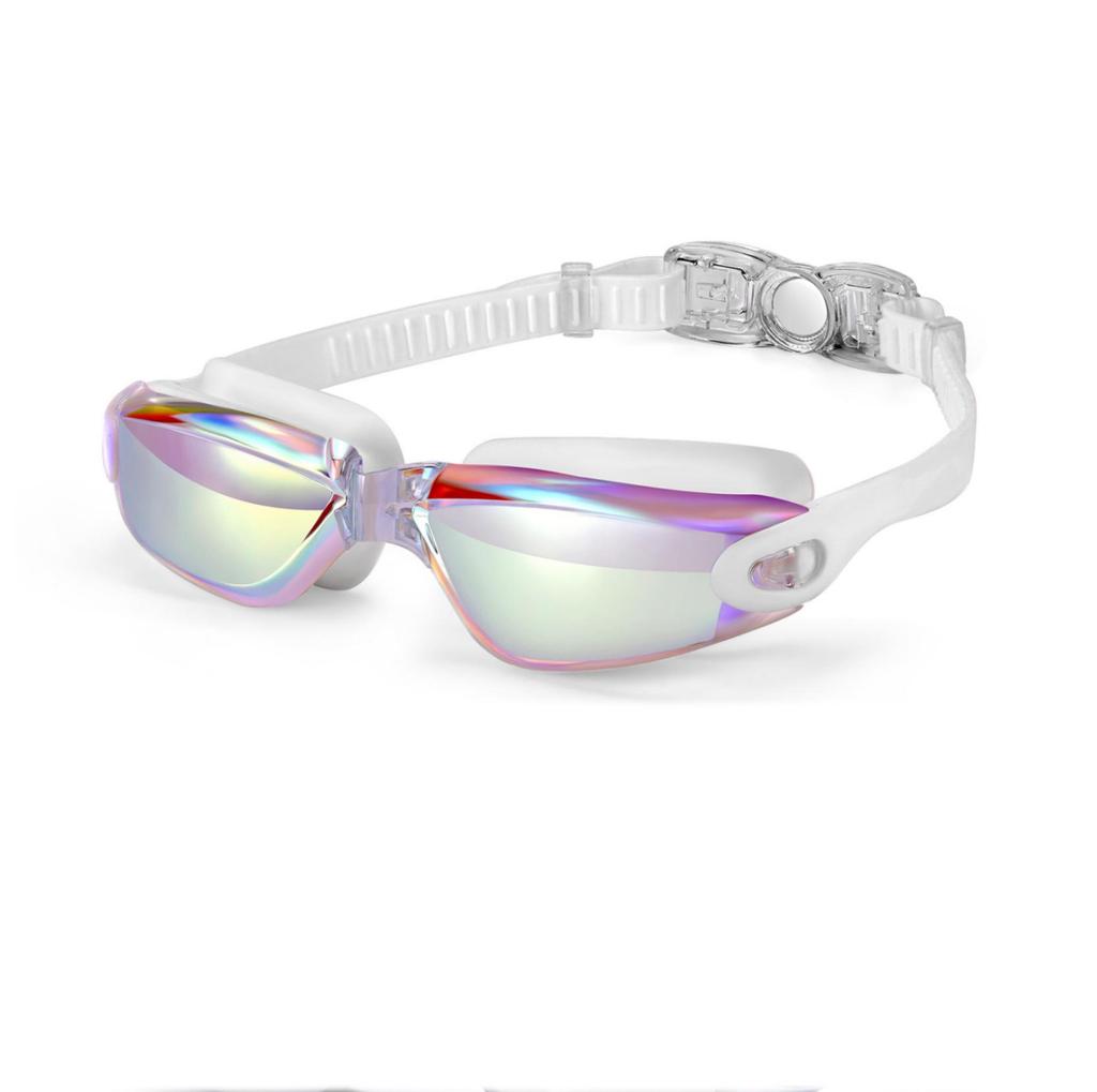 High-Definition Anti-Fog Myopia Silicone Swim Goggles Set