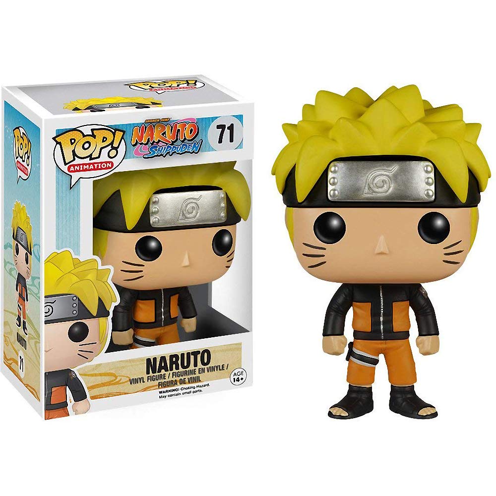 

Funko NARUTO:NARUTO Shippuden x POP! Vinyl Figure & 1 POP! Compatible PET Plastic Graphic Protector Bundle [#071 / 06366 - B]