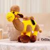 Plush Desert Animal Soft Plush Stuffed Toy PP Cotton Cartoon Camel Shaped Doll  Home Party Decor
