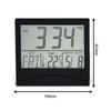 Digital LCD Folding Desktop Travel Alarm Clock Calendar Temperature Snooze Clock