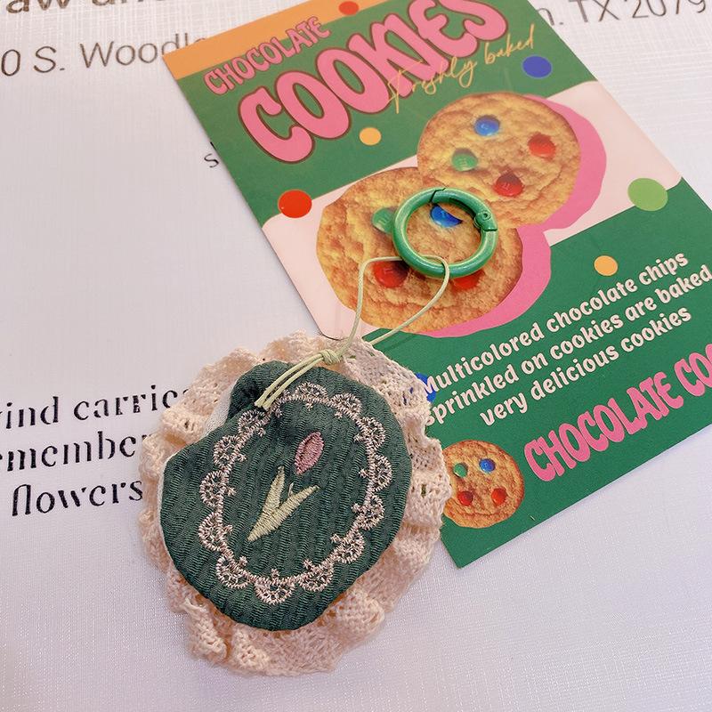 Forest Style Fabric Autumn Keychain Pendant Collection Niche Bag Charm Phone Pendant Bag Accessories