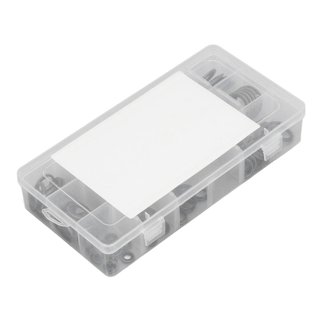 170 Stück Set Ablassschraubendichtung 10 Größen Gummi und Metall Ölablassschraubendichtung Ersatz mit