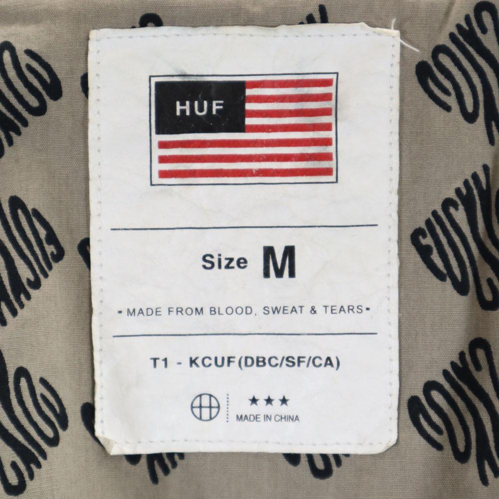 HUF Zip Jacket M Black Men's Used