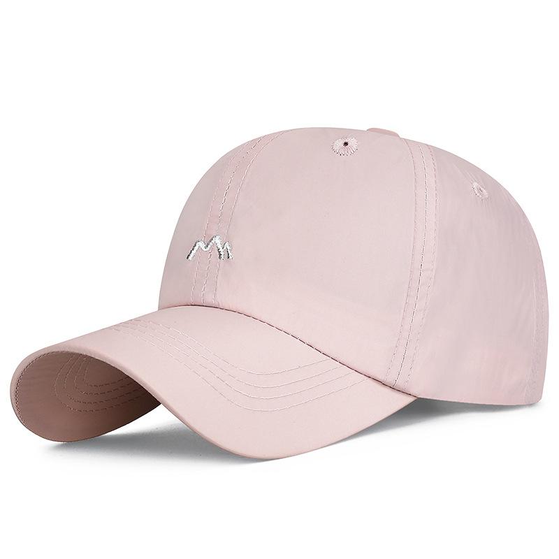 Thin Embroidered Mountain Peak Quick-drying Hats for Men and Women Outdoor Sports Sun Protection and Breathable Baseball Hats