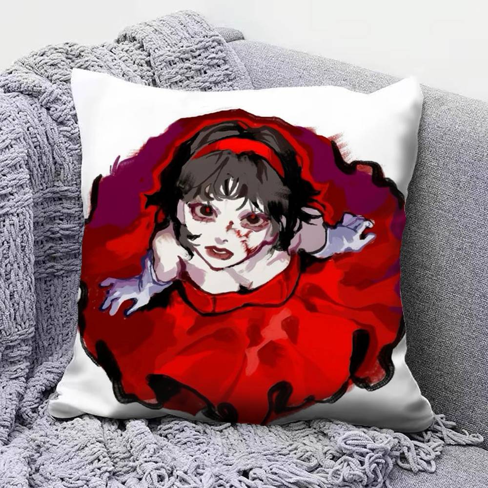 Perfect Blue Mima  Pillow Covers Home Sofa Cushion Covers and Aecorative Custom