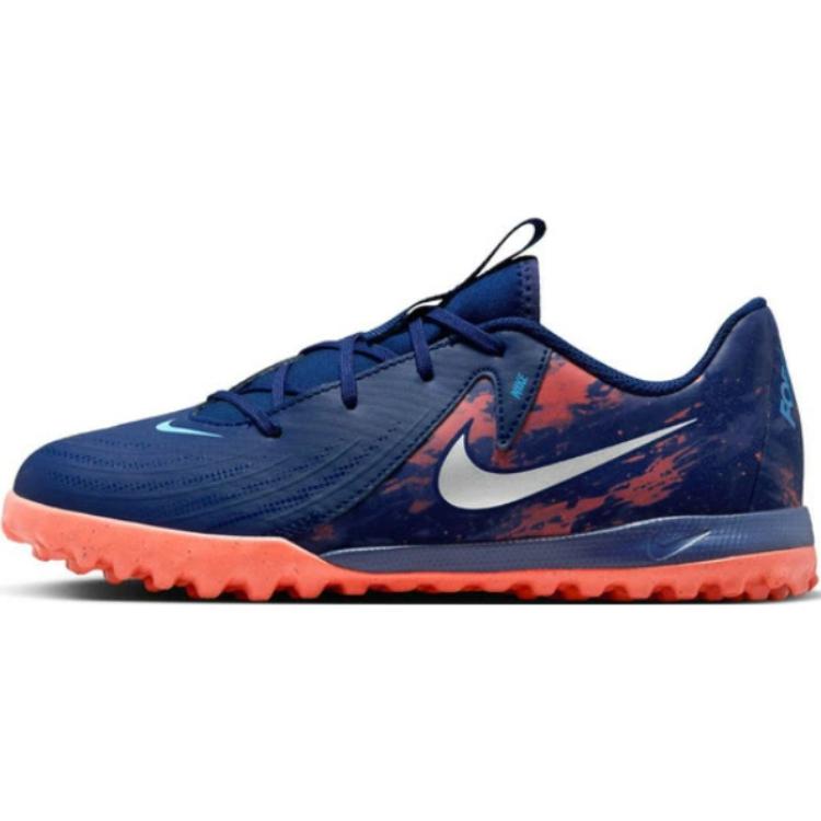 Nike Erling Haaland x Phantom GX 2 Academy TF GS Force of Nature Pack Barnesko Blå Blå-Void Krom HF1608-400