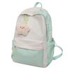 Letter Printed Backpack Women's Lightweight Schoolbag for Primary School Students Large Capacity Campus Backpack