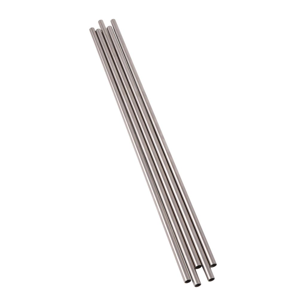 1 Stück Hochdruck 304 Edelstahl Runde Kappe Nahtloses Gerades Rohr 4x6mm 7x9mm 7.5x9.52mm 50cm Länge