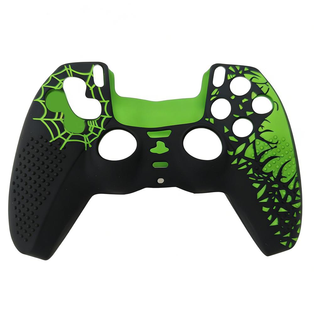 Silikonhülle DIY Custom Spider-Serie Geeignet für PS5 Playstation 5 Controller Weiche Schutzhülle Anti-Rutsch