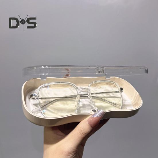 Niedliches Brillenetui, Hartschalen-Brillenhalter für Mädchen, Schutzbox für Sonnenbrillen und Lesebrillen, Sonnenbrillen-Organizer