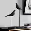 Decorsative Sculpture Home Decors Resin Birds Statues with Base Birds Figurines Table Top Decors for Living Room,Bedroom