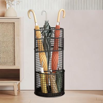 Umbrella Stand Durability Iron Practical Premium Holder Rack Umbrellas Organizer for Home