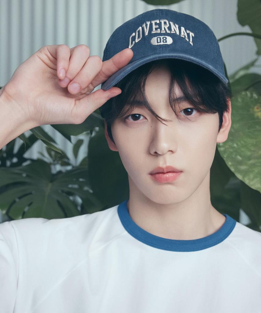COVERNAT Arch Logo Cozy Fit Ball Cap Blue