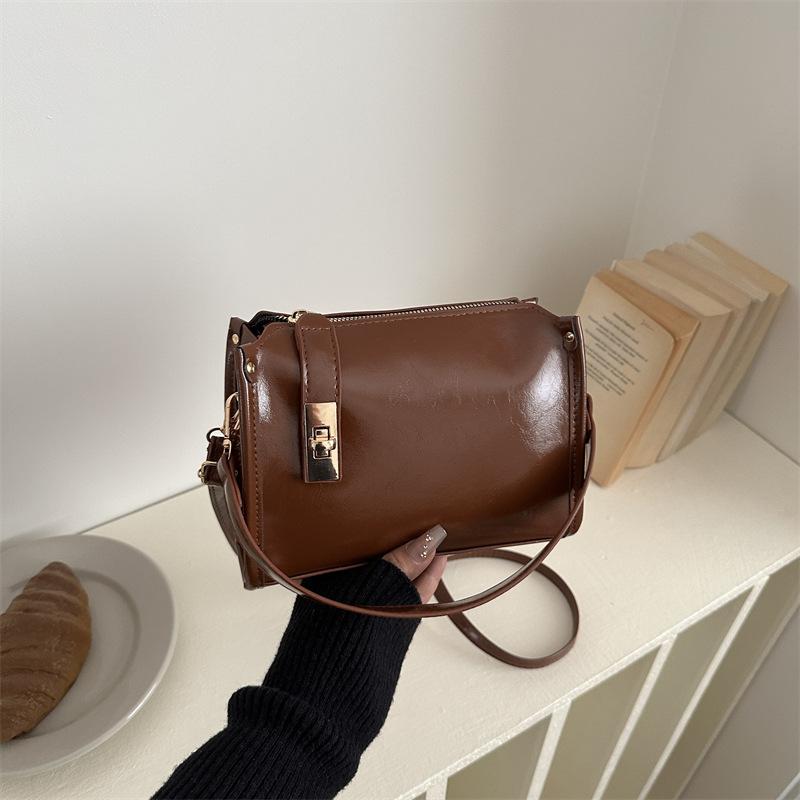 Square-shaped Hand-held Small Bag, Pillow Bag, Single-shoulder Cross-body Bag for The Armpit, Women's Bag