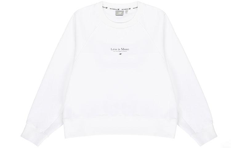 New Balance Sweatshirt Women s White 5CC13022-WT L