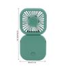 Travel Cooling Companion: Rechargeable Handheld Fan, Multi-function Personal Fan For Home, Dormitory, Travel, Camping (Pink)