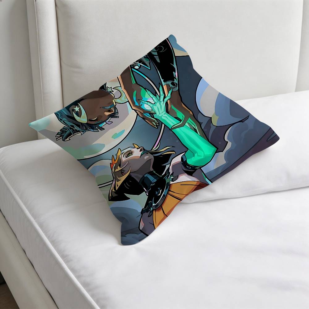 Hot HHades Game Square Pillow Case Soft Decorative Throw Pillow Cover for Home Sofa Bed