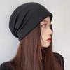 Women's Black All-Season Breathable Hat for Small Faces