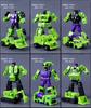 Baohaixing 6 in 1 Cool MINI 21CM Transformation Devastator Classic Toys Action Figure KO GT Truck Crane Model Robot Boy Gift