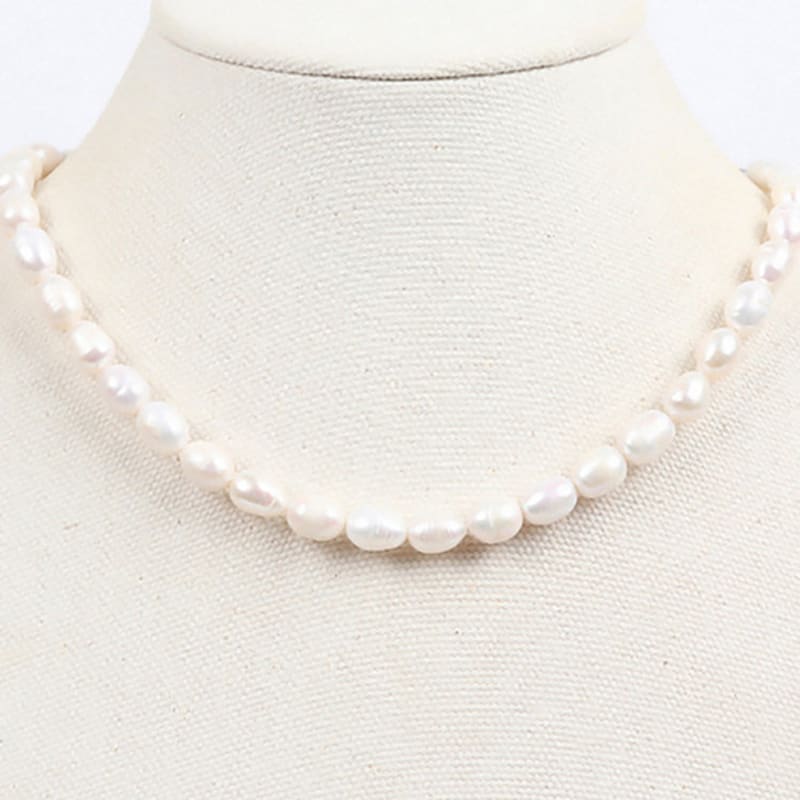 Dana Burton [925 Silver] Mystic Freshwater Pearl Necklace_8mm Pearl