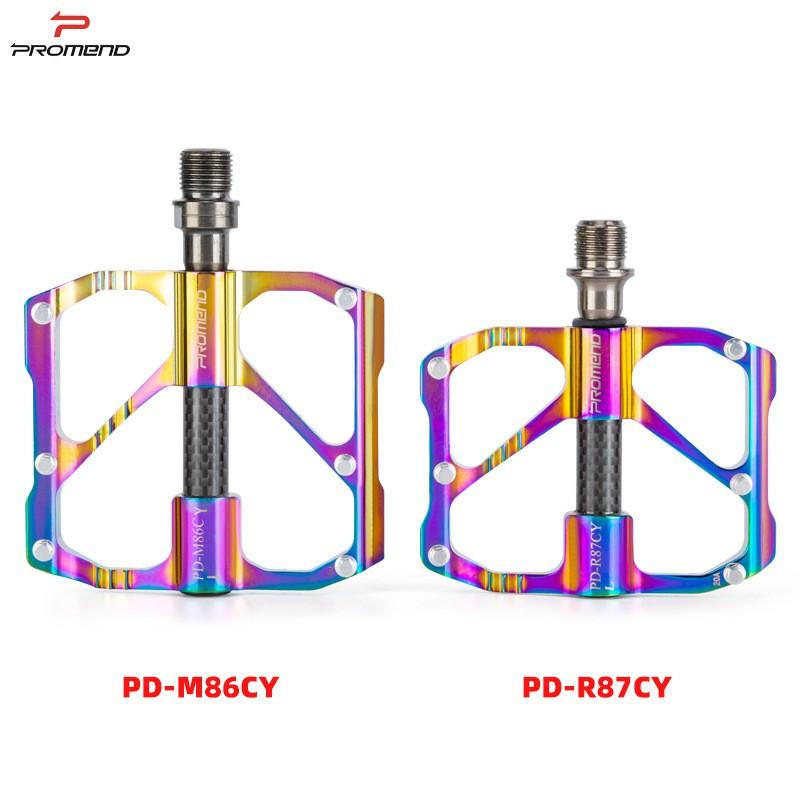 Aluminium CNC Mountainbike Pedale Mit Abgedichteten Patronenlagern PD-M86CY Buntes Design MTB Hybridräder