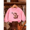 European sizes Cute and Fun Printed Pattern, Thin and Versatile Comfortable Round Neck Hoodie for 0-3 Year Old  Kids , Suitable for Outdoor Wear