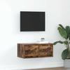 VidaXL TV Cabinet Smoked Oak 60x31x25.5 Cm Engineered Wood, TV Stand, Hi-fi Cabinet, Entertainment Center, TV Sideboard, 861498