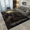 The Vampire Diaries Damon salvatore print carpet Yoga mat area rug room decor door mat Non -slip carpet kawaii rug Birthday Gift