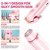 2026 Latest Model  Women's Bikini Trimmer, Electric Shaver, Dual Ceramic Blades, Painless Hair Removal, for Face, Body and Intimate Areas, 90 Minu