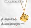 Titanium Steel Love Letter Pendant Necklace for Couples - Clavicle Chain for Girls.