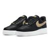 Nike Air Force 1 07 Essential Zwart Metallic Goud Dames Sneakers Wit DD1523-001