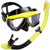 Diving goggles snorkel set