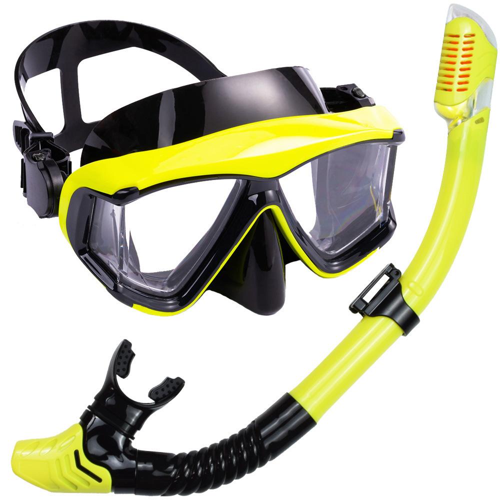 Diving goggles snorkel set