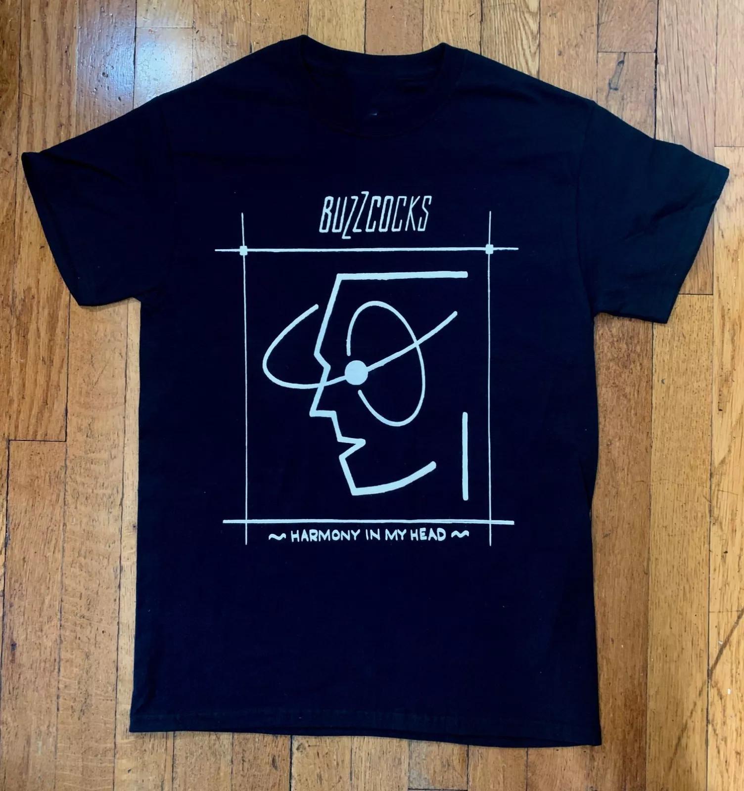 Buzzcocks - T-Shirt Harmony in my Head Black All Size T-Shirt S