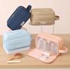 Large Capacity Waterproof Travel Cosmetic Bag Portable Multi-Layer Dry Wet Separation Toiletry Organizer for Women KTB
