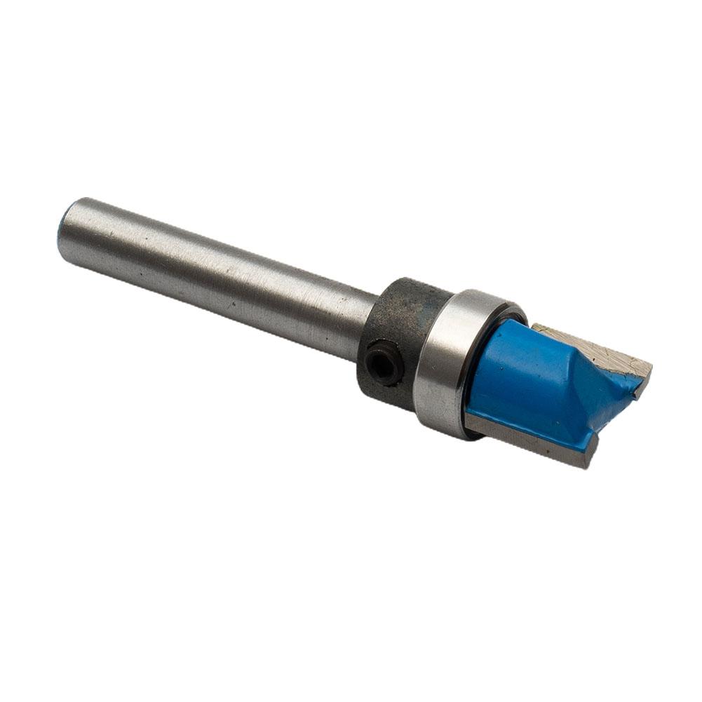 Freza din carbură pentru prelucrarea lemnului 14 inch Șablon pentru scobire Freză de finisare la nivel cu capacitate precisă de tăiere în adâncime și utilizare ușoară