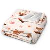 Cute Fox Blanket Super Soft  Throw Blanket Winter Adults Child Chair Sofa Bed Plane Travel Bedspread