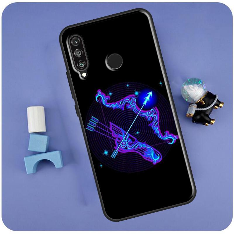 Twelve Constellations For Huawei Nova Y70 Y91 Y90 Y60 Y61 Y72 Y73 3i 7i 8i 11i 12i 9 10 SE P20 P30 P40 Lite Case