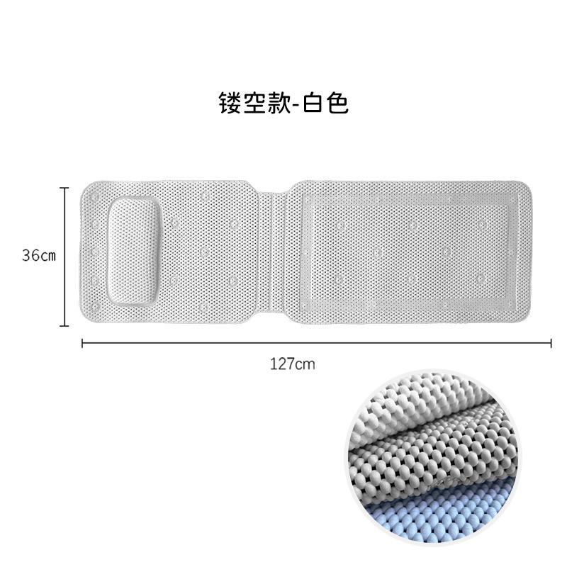 

Нековзний килимок для ванної кімнати з 3D сітка шари подушки для ванни з подушкою ПВХ дихаюча складна спа-подушка для тіла повна подушка для ванни