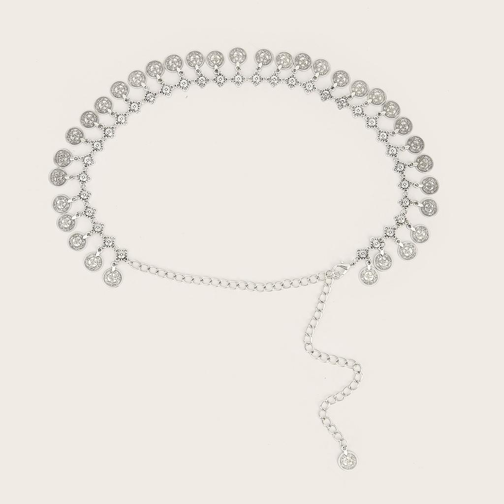 Light Luxury Retro Waist Chain Women'S Niche Texture Retro Metal Belt Chain Accessories Retro