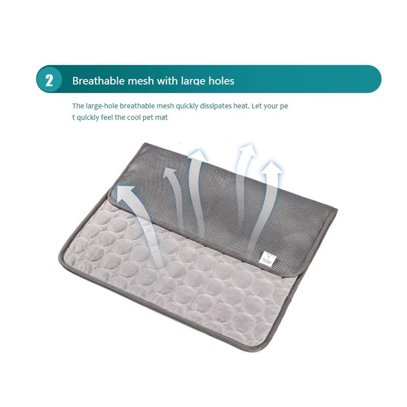 Dog CAT Cooling Mat Summer Pet Cold Bed Extra Large For Small Big Dogs Pet Accessories Cat Durable Blanket Sofa Cat Ice Pad Blanket