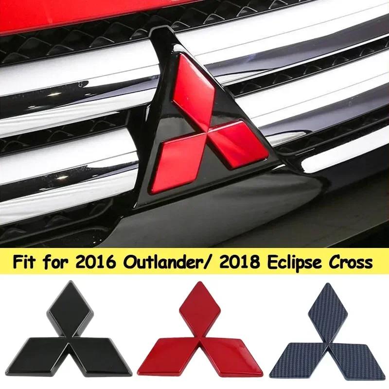 Auto Frontgrill Emblem Aufkleber Abdeckung Heckklappe Emblem Aufkleber für Mitsubishi Outlander 2016 Eclipse Cross 2018 Auto Zubehör