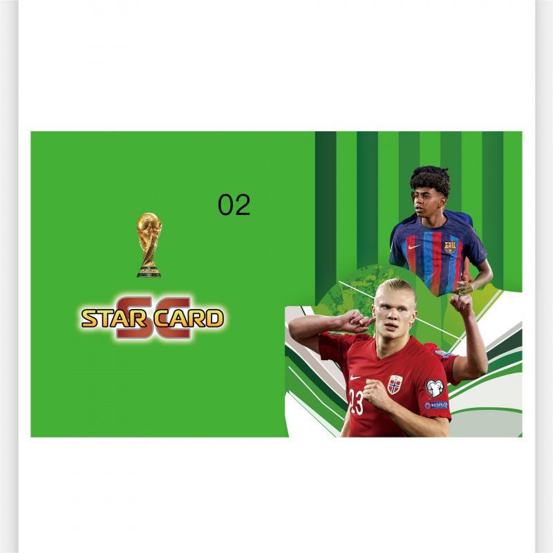 3D Stereo Football Star Card Album 240 Pockets Loose-Leaf Collectors Binder Card Holder Protection Book