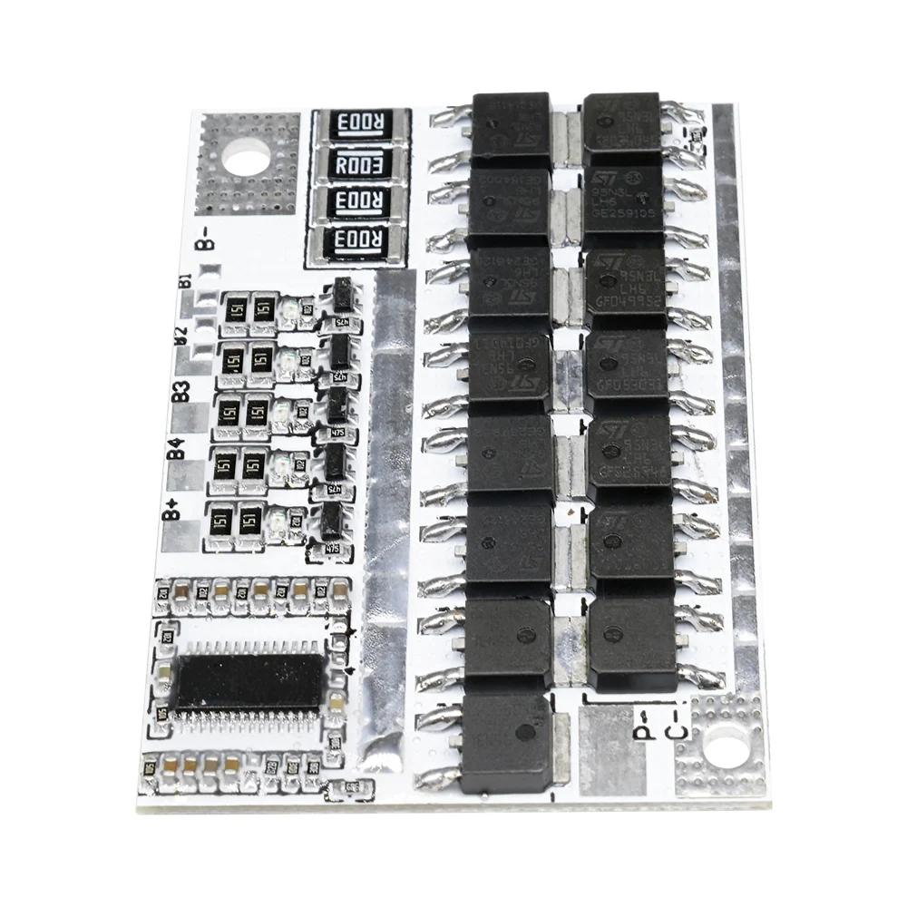 3s 4s 5s Bms 12v 16.8v 18v 21v 3.7v 100a Li-ion Lmo Ternary Lithium Battery Protection Circuit Board Li-polymer Balance Charging