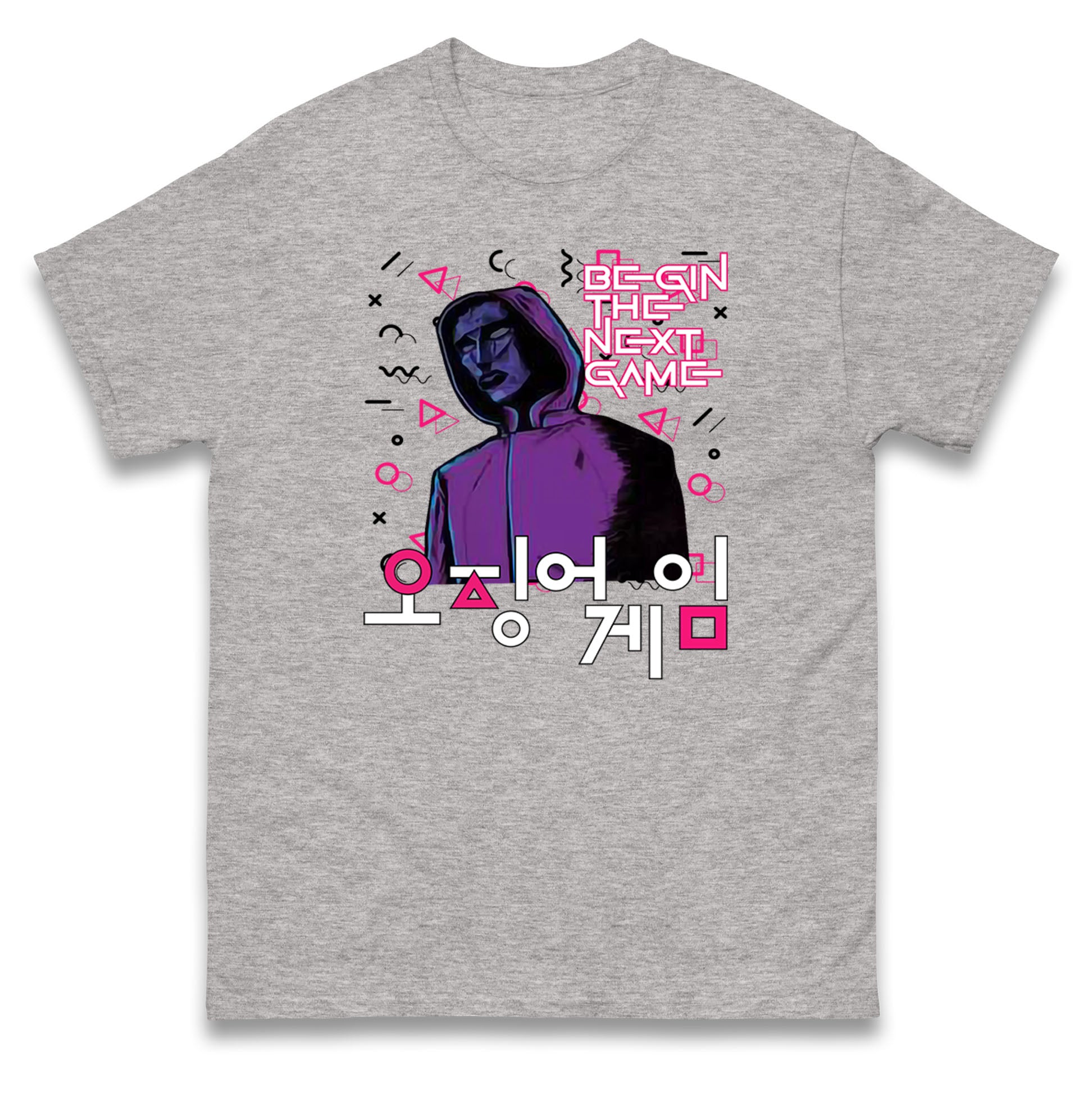 Squid Game Front Man Mens T Shirt Womens Tops Tees 3XL