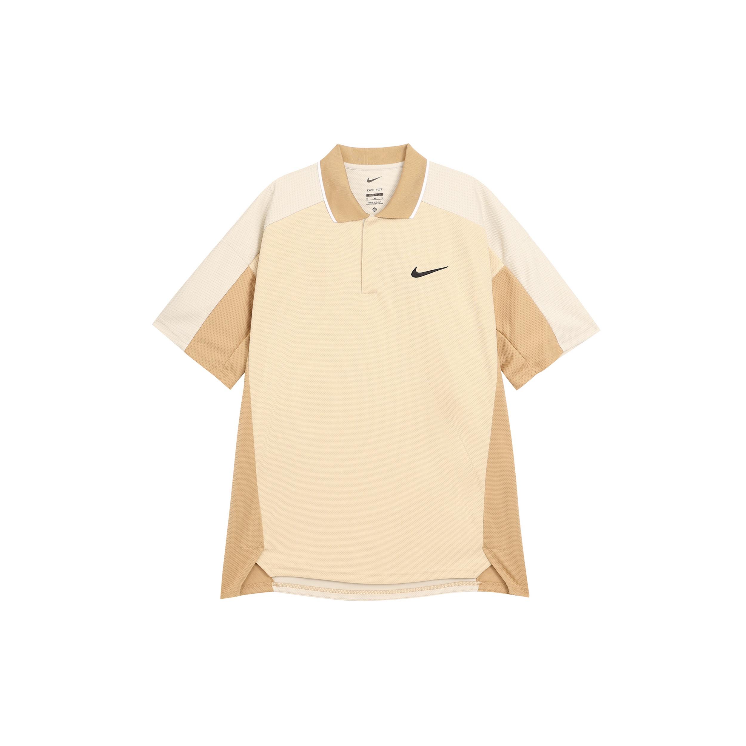 Nike Golf Club Dri-FIT Polo Shirt Asia Sizing Sanddrift Men s FQ1151-126 L